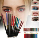 Pack Of 6 - 2 In 1 Colors Eye Pencil Multipurpose Eye Pencil (random Color)