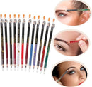 Pack Of 6 - 2 In 1 Colors Eye Pencil Multipurpose Eye Pencil (random Color)