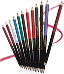 Pack Of 6 - 2 In 1 Colors Eye Pencil Multipurpose Eye Pencil (random Color)