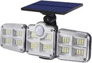 3 Head Motion Sensor 270 Wide Angle Illumination Waterproof Solar Light