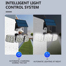 3 Head Motion Sensor 270 Wide Angle Illumination Waterproof Solar Light