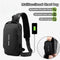 Chest Bag Multifunction Crossbody Sport Running Travel Sling Pack Anti-Theft (Random Color)