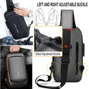 Chest Bag Multifunction Crossbody Sport Running Travel Sling Pack Anti-Theft (Random Color)