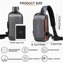 Chest Bag Multifunction Crossbody Sport Running Travel Sling Pack Anti-Theft (Random Color)