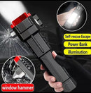 High-power Led Torch Light Rechargeable Flashlight And Multifunctional