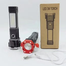 High-power Led Torch Light Rechargeable Flashlight And Multifunctional