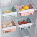 Adjustable Storage Basket For Fridge | Plastic Basket | Stretchable Food Organizer