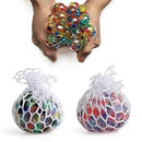 Mesh Stress Balls Squeeze  Pack Of 6 (random Color)