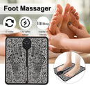 Pack Of 2 Ems Butterfly Portable Neck Massager Rechargeable, And Ms Foot Massager