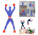 Pack Of 20 Sticky Spider Man Climbing and Sticky Wall Climbers Spider Men Toys (random Color)