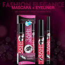 Yanqina Black Liquid Eyeliner + 3d Mascara (2 In 1)