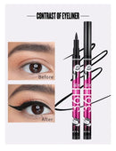 Yanqina Black Liquid Eyeliner + 3d Mascara (2 In 1)